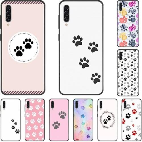 Dog footprint Paw Phone Case For Samsung Galaxy J2 J4 J5 J6 J7 J8 2016 2017 2018 Prime Pro plus Neo duo