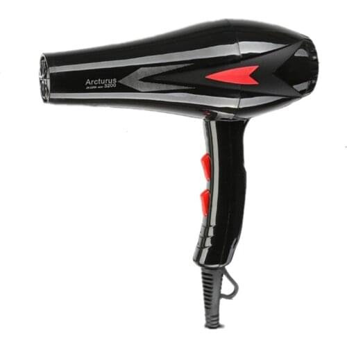 Hair Dryer 2200W Professional Anti Frizz Black Tourmaline Ceramic Ionic Blow Dryer and Light Weight Blower JX-2268