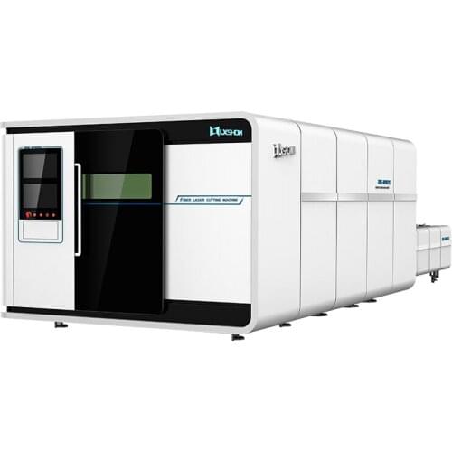 Hot Sale enclosed exchange table cnc metal 3000w IPG fiber laser cutting machine
