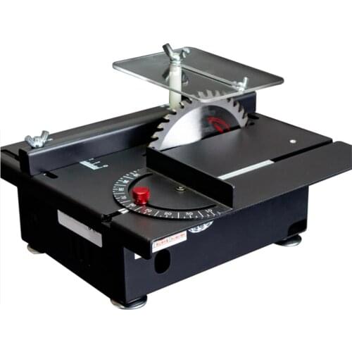 Miniature Multifunctional Lifting Small Table Saw DIY Woodworking Jade Table Saw Table Grinder Precision Model Saw