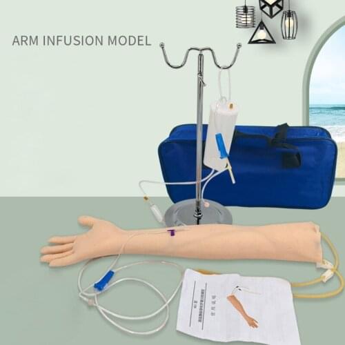Reusable Intravenous Practice Arm Kit Phlebotomy Arm Model Kits 23.62'' Intravenous Pactice Arm Education Use Only