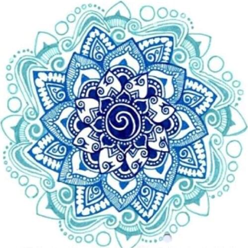 Region Mandala DIY Embroidery 11CT Cross Stitch Kits Needlework Craft Set Cotton Thread Printed Canvas Home Dropshipping