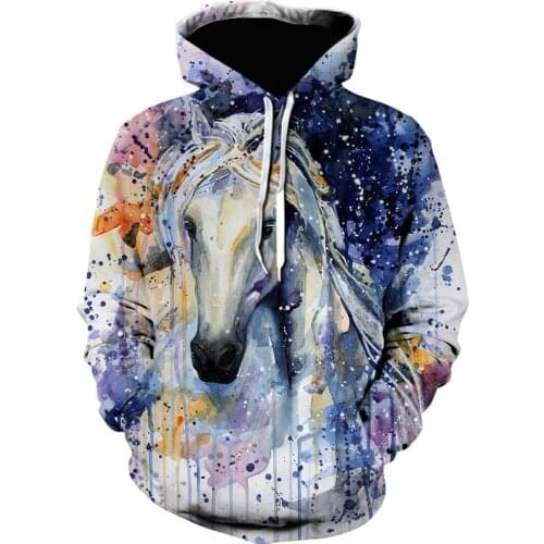 Animal Horse Funny 3d hoodie 2021 New Fashion Long Sleeves Print Hoodies Hip Hop Streetwear Sweatshirts Men/Women Casual jacket