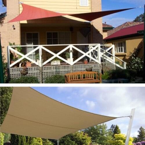 4x4m Waterproof Rain Resistance Rectangle Canvas Cloth Foldable Anti-Oxidization Canopy Anti-Aging Sunblock Rhomboid Pavillion