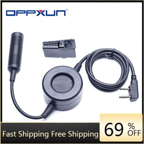Z-Tactical PTT TCI Walkie Talkie Headset Waterproof Round PTT for Walkie Talkie Motorola Kenwood TYT F8 BAOFENG 5R Radio