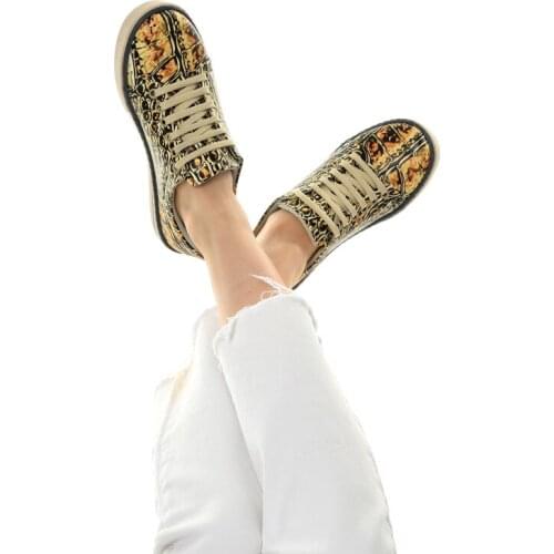 DIGITAL PRINTING REFLECTIVE WAVE PATTERN WOMEN SNEAKERS