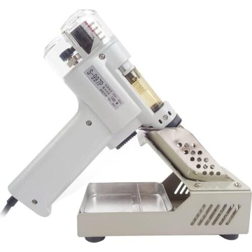 1pcs 110/220V 100W S-997P Electric Vacuum Pump Solder Sucker Desoldering Gun Soldering Iron