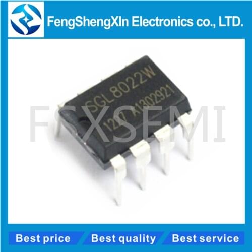 10pcs/lot New SGL8022W SGL8022 DIP-8 Single-channel DC LED control touch chip
