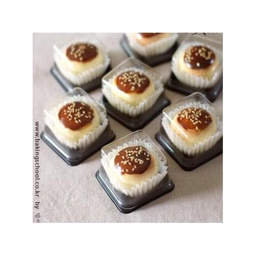 100 pcs/lot Clear Cake Container / Cupcake Muffin Box / Plastic Disposable Wedding Shower