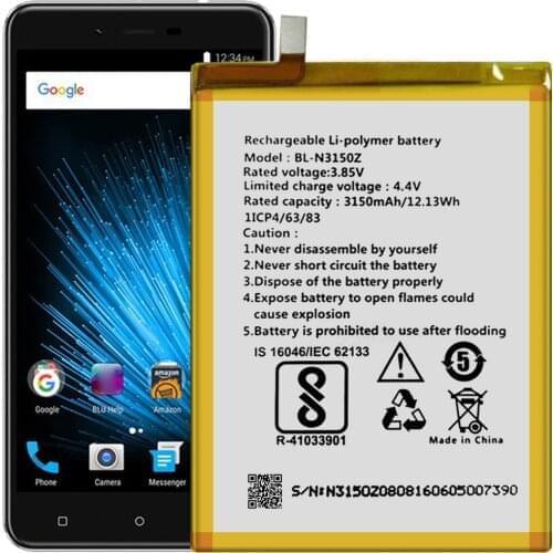 BL-N3150Z Battery For Blu Vivo 5R V0090UU Battery Replacement Repair Part