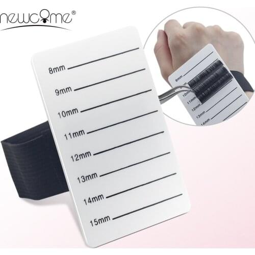 Acrylic Eyelashes Lashes Display Palette Extensions Pallet & Bandage Lash Glue Pad Grafting Eye lashes Extension Makeup Tools