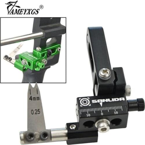 1pc Archery Aluminum Arrow Rest Compound Bow Shooting Right Hand Steel Plate Arrows Rest For Outdoor Sports Hunting Accessories