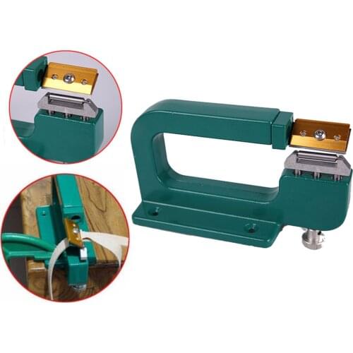 Aluminum Leather Splitter Tool Paring Device Leather Skiver Peeler Leather Cutting Tools Sewing Machine DIY Leathercraft Tools