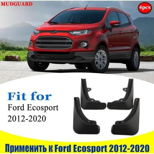 Mudflaps FOR Ford Ecosport 2012-2020 Mudguard Fenders Mud Flap Guard Splas Mudguards car accessories auto styline Front Rear4pcs