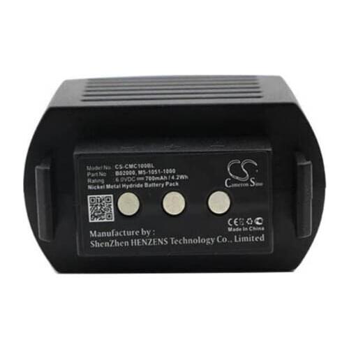 Cameron Sino 700mAh battery for CAVOTEC Microcontrol MC-1000 Transmitter 2000 Transmitter B02000 M5-1051-1000 CS-CMC100BL