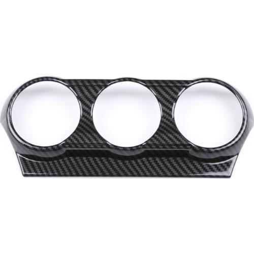 For Mazda CX-3 CX3 2015 2016 2017 2018 ABS matte Accessories Interior Car Air-condition Adjustment Cover Frim Frame 1pcs