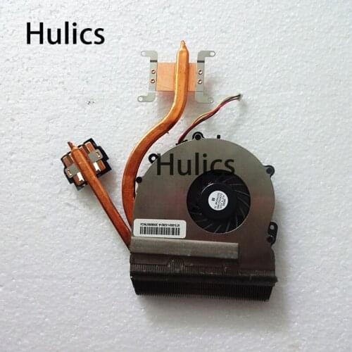 Hulics Original for Sony VGN-AW21S AW MBX-194 Intel CPU Cooling Heatsink and Fan 073-0001-5282-A UDQFZZH24CF0