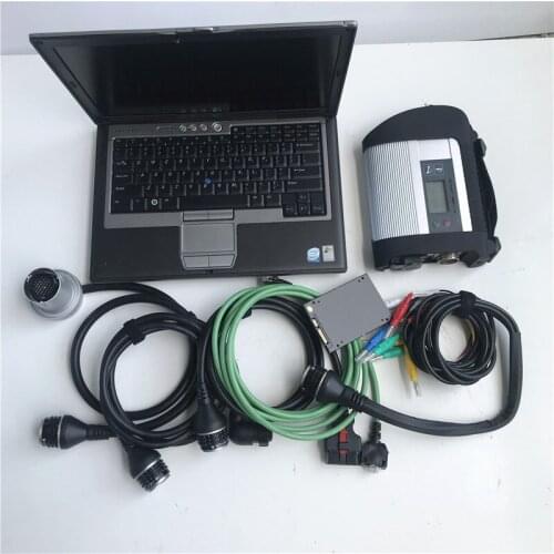 A++Quality MB Star C4 SD Connect with software 2021.03V SSD Laptop D630 work for star diagnosis c4 Diagnostic-Tool fully kit