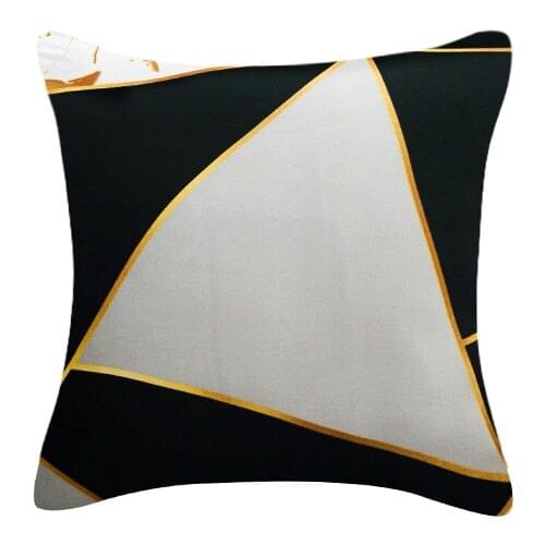 HOTNIU 1 Piece Home Decor Pillowcases Printed Square Cushion Covers Stretch Zippered Closure Pillow Covers 18 x 18 in/45 x 45 cm