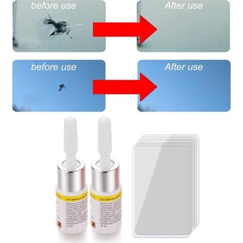 Car Windshield Repair Kit Car Glass Resin Kit Crack Restore Car Tool Window Screen Polishing Car Styling