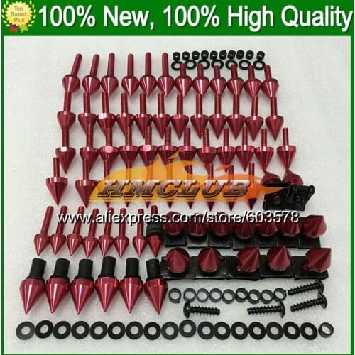 Fairing bolts full screw kit For KAWASAKI NINJA ZX10R 06 07 ZX 10R ZX 10 R 06-07 ZX-10R 2006 2007 06 CL42 Nuts bolt screws Nut