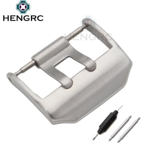 Wholesale 10pcs/Set Metal Watch Buckle Men 23mm Solid Stainless Steel Black Silver Watchbands Strap Belt Accessories For Luminox