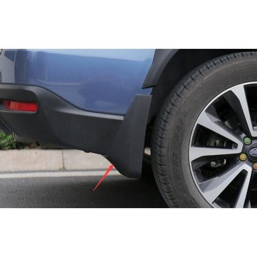 Front Mud Flaps Splash Guards fender for Wheel Eyebrow Round Arc for Subaru Forester 2013 2014 2015 2016 2017 year