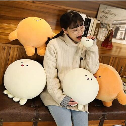 Подушка Cartoon Octopus Plush Pillow Back Cushion Cute Girl Heart Super Soft Lovely Hold Pillows Kid Gift Web Home Decoration