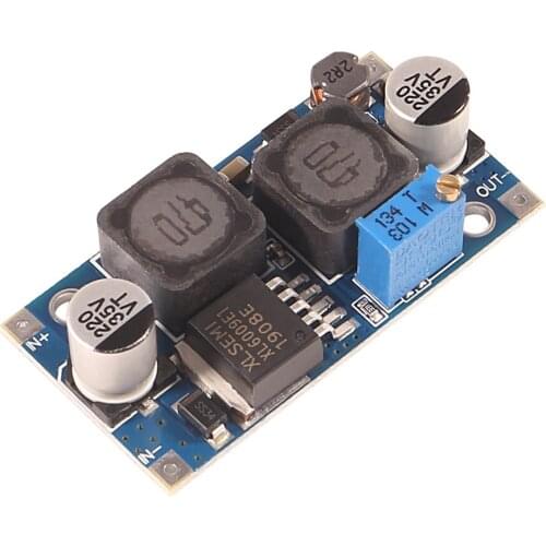 DC-DC XL6009 Auto Boost Buck Adjustable Step Up Step Down Converter Module Solar 1.25-36V Voltage Board MOSFET Switch DSN6000AUD