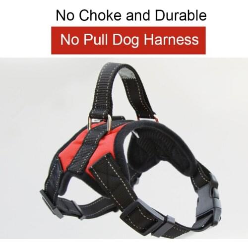 Dog Harness No Pull with Handle, Adjustable Vest Harness for Small/Medium/Large Dogs in Training Walking and Hiking