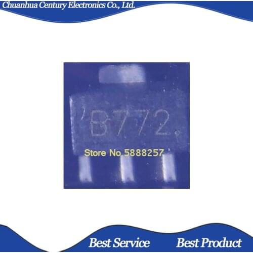 10 Pcs/Lot B772 SOT89 New and Original In Stock