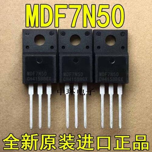10 PCS MDF7N50 TO220F MDF7N50BTH 7A500V N MOS