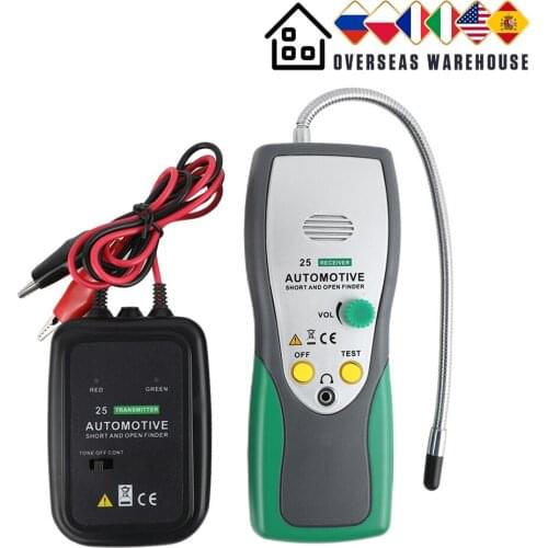 DY25 Automotive Short Open Circuit Finder Tester Car Trucks Cable Tracker Car Circuit Scanner Open Short DC Circuit Tester