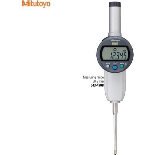 543-490B 491B 0-50.8mm 0.001mm Mitutoyo Digimatic Indicators digital LCD Standard Type Data output meaure CNC tools