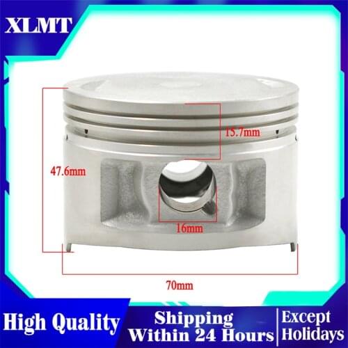 Motorcycle Size 70mm STD +25 +50 Piston Rings Kit For YAMAHA XT225 TW225 ST225 TTR230 TW200 BW200 XT TW ST 225 TTR 230