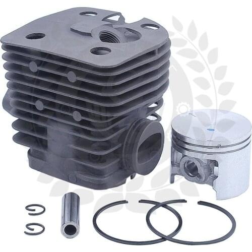 46mm Cylinder Piston Kit For Stihl FS420, FS420L, FS500, FS550, FS550L Chainsaw 41160201215, 4116 020 1215 w pin Ring Circlips