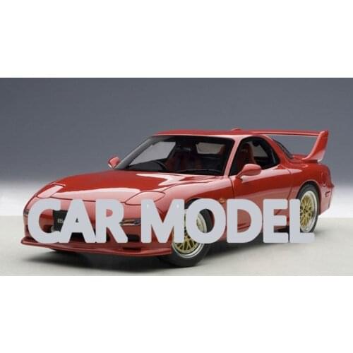 1:18 scale Alloy Toy Vehicles Autoart RX-7 car Model Of Childrens Toy Car Original Authorized Kids Toys