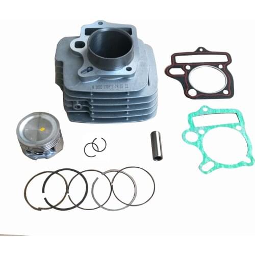 Yinxiang YX125 125cc cylinder Kit,cylinder block assembly include piston kit and gasket set 52.4mm for 153FMI engine