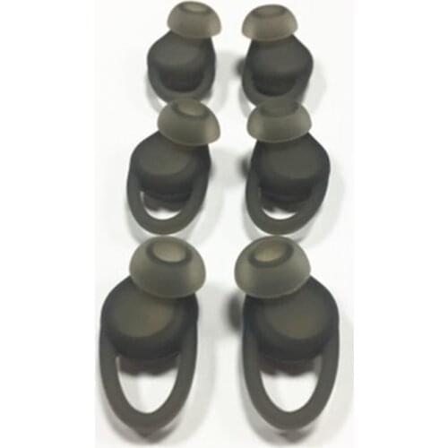 3pair S/M/L Silicone Earbud Gel Earbud Tips For Meizu EP51 In-Ear Sport Bluetooth Headphones Replacement Eartips Earbuds Earhook