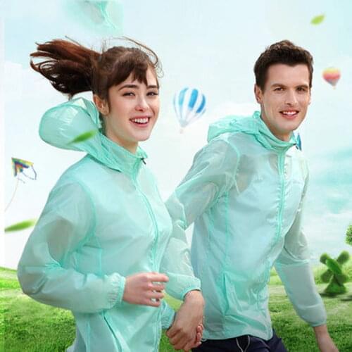 Men and women wear 2018 summer new breathable sun protection clothing large size solid color beach loose casual jacket