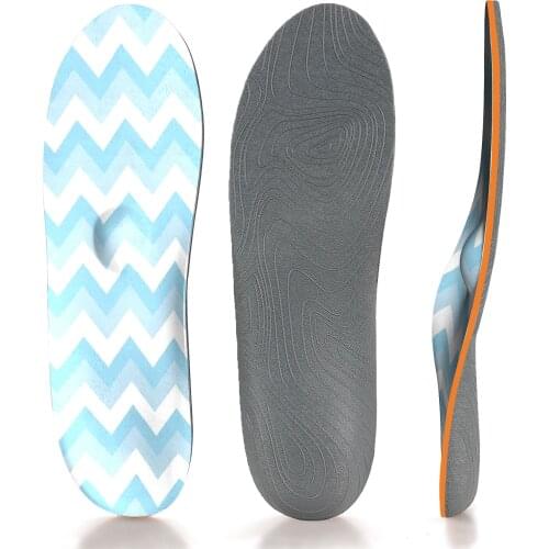 IFITNA Flat Feet Insoles Orthotic Arch Support Sole Insert Orthopedic Insoles Heel Pain Plantar Fasciitis Men Woman Shoes