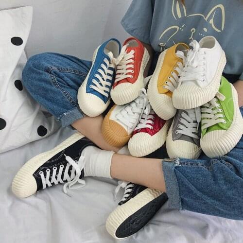 Canvas Shoes Women Running Shoes Popular Trend Outdoor sneaker Women Breathable Light Lace-up sports shoes Non-slip Canvas Shoes