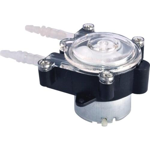 12V High-Flow Peristaltic Pump Miniature Dosing Pump Peristaltic Hose Pump For biochemical analysis,fine chemistry,etc