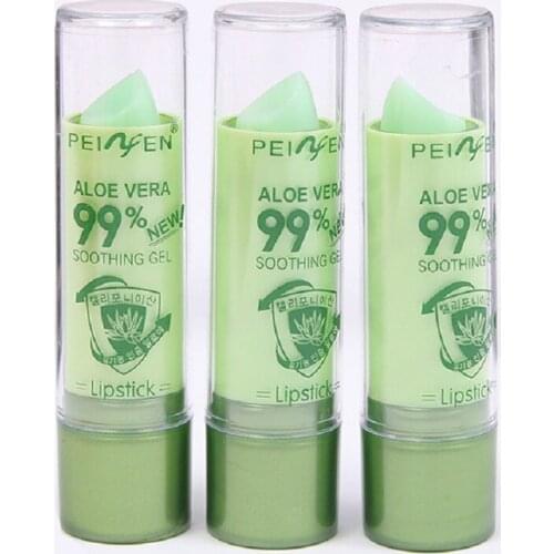 Fashion Aloe Vera Lipstick Color Mood Changing Long Lasting Moisturizing Colorfast Waterproof Lipstick Dropshipping