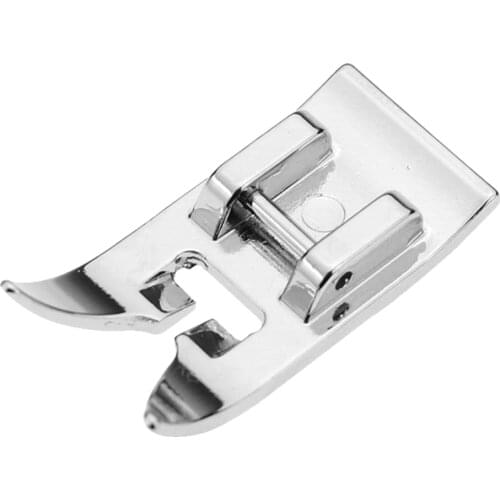 Metal Arc Presser Foot Zig Zag Snap Sewing Hem Cord Band Fabric Garment Knitting Machine Multifunctional Home Waving