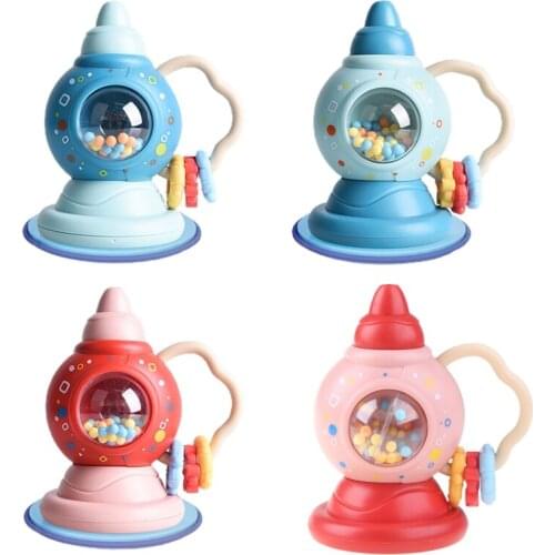 BX0D Safe Bitable Teether BPA PVC Free Dishwasher Safe Prevent Finger Chewing 0-12 Months Early Development Infant Gifts