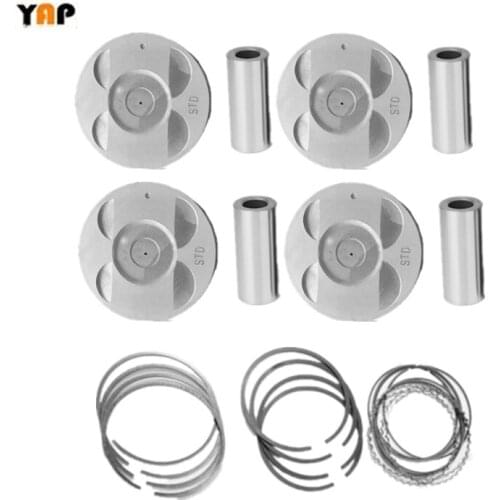 New 5A 5AFE 5AF Engine Piston,Piston Ring Set FOR FITTOYOTA Corolla VIOS 1.5L L4 16V 13101-15050 13011-15130 1992-2008