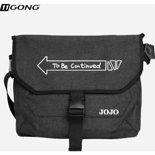 Anime Jojos Bizarre Adventure Cosplay Oxford Crossbody Messenger Student School Shoulder Bag Teenager Fashion Casual Outdoor