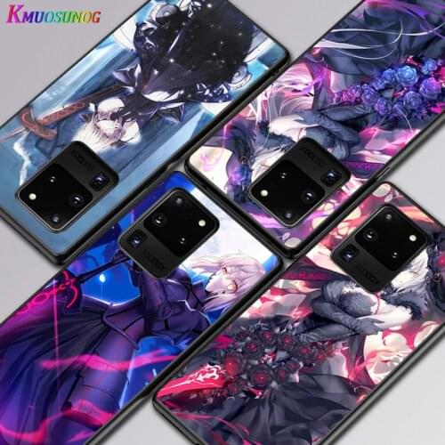 Anime Fate Grand Order Black Cover For Samsung S20 Plus A91 A81 A71 A51 A41 A31 A21 A21S A11 A01 Ultra 5G Phone Case