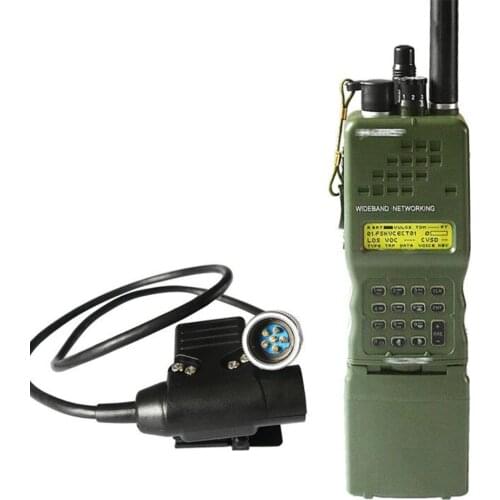 PRC-152 PRC 152 Harris Dummy Radio Case,Military Talkie-Walkie Model for Baofeng Radio,No Function With U94 PTT 6-pin plug